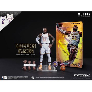 ENTERBAY 1/9 NBA公仔 湖人隊 LeBron James