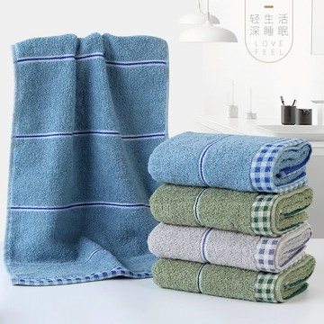 純棉毛巾情侶擦臉面巾家用柔軟吸水成人可愛洗澡洗臉巾小男女全棉