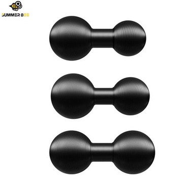 20mm球頭轉17mm球頭雙球頭連桿鋁合金汽車手機導航支架摩托車改裝