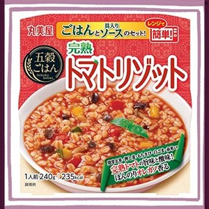 丸美屋 レンジで簡単! 五穀ごはん 完熟トマトリゾット 240G×6個