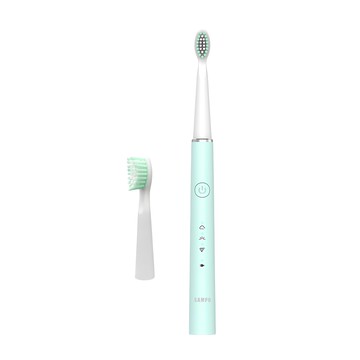 SAMPO 聲寶 五段式音波震動牙刷 附牙刷頭  綠色  TB-Z21U1L-G  1支