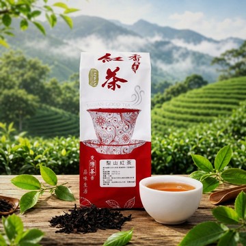 【台灣梨山 蜜香紅茶】精緻原片茶 75g 檢驗合格 30年茶園 得獎