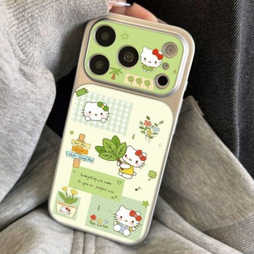 柚子葉KT 大視窗適用蘋果17手機殼iPhone17promax新款16pro情侶15