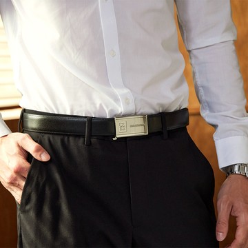 【金安德森】雅量風尚男 自動卡榫 紳士皮帶KA-7290-F