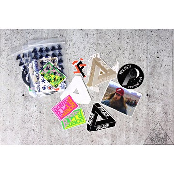 【HYDRA】Palace Spring 2018 Sticker Pack 三角 貼紙 防水貼紙 阿甘【PLC37】