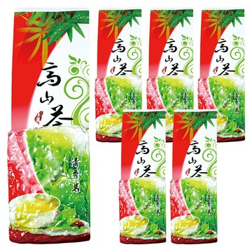 龍源茶品 鑫龍源 嚴選梨山清香高山烏龍茶葉  1組  150g  6包