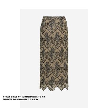 品牌特價伯爵夫人半身裙重工雪尼爾蕾絲古典繡花直筒裙女2025新款