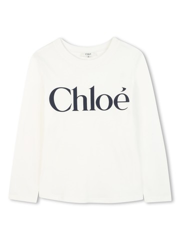 chloé t-shirt with logo