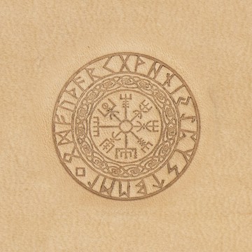 IVAN 維京羅盤2D壓花模 8740-00