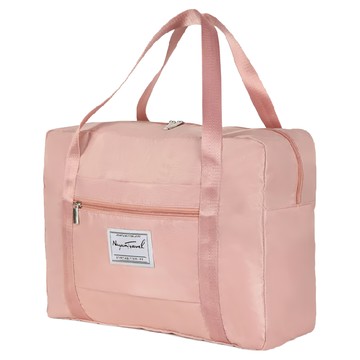 小麥購物 旅行收納袋 方形款  粉色  42 x 34 x 14cm  1個