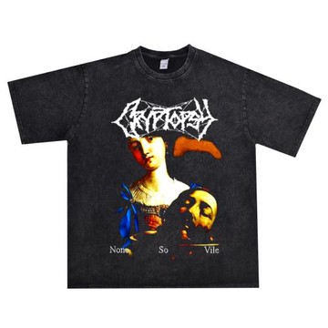 加拿大搖滾樂隊短袖印花T恤