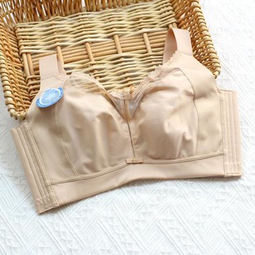 全罩杯光面大碼文胸軟鋼圈石墨烯收副乳防下垂防外擴不掉肩帶大杯