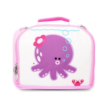 【BEATRIX NEW YORK】經典刺繡保溫保冷午餐袋／章魚