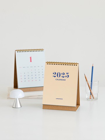 2025 Life & Pieces Double-sided Desk Calendar