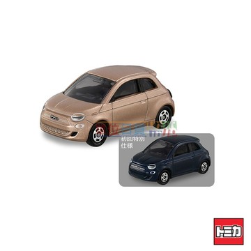 『 單位日貨 』  日本正版 TOMICA 多美 FIAT 500e 合金 一般+初回 小車 NO.16
