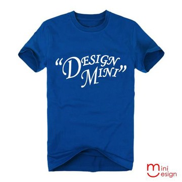 Minidesign-minidesign字母潮流設計短T 五色