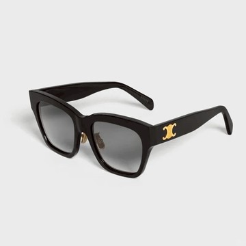 CELINE｜CL40253F-01F 膠框太陽眼鏡【葛洛麗雅眼鏡】