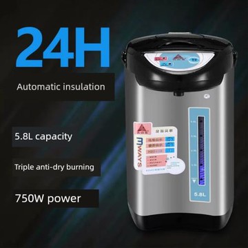 110v伏跨境家用辦公商用保溫燒水壺一體壺電水壺大容量電熱水瓶