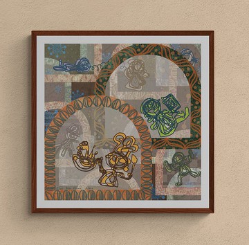 限量數位印刷版畫 | 我和自己的休閒時間