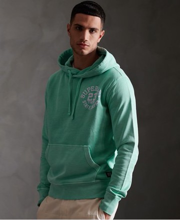 Superdry Men's Men's Superstate Hoodie Turquoise / Pool Blue - Size: XS