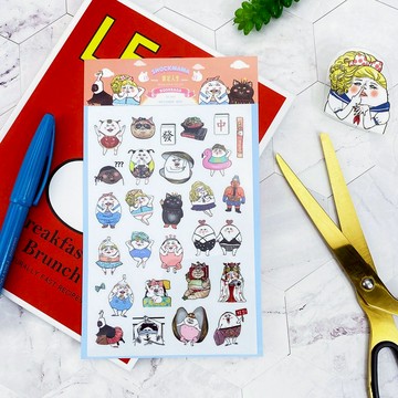 蛋定人生 感壓貼紙組2.0