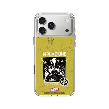 iPhone 17 Pro Max Clear Case（相機按鈕） 透明 - 迪士尼-漫威 Marvel - 金鋼狼-Deadpool 3 圖畫風