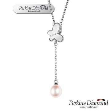 PERKINS 伯金仕 Butterfly Y系列 天然珍珠項鍊