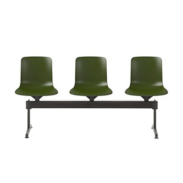 HAL RE Beam 三人座公共椅（長春藤綠）