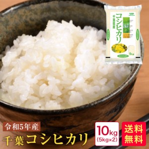 米 10kg 送料無料 令和5年産 千葉コシヒカリ10kg(5kg×2)