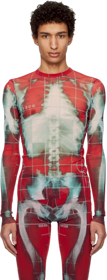 Jean Paul Gaultier SSENSE 独家发售红色 & 蓝色 The Squeletor 上装