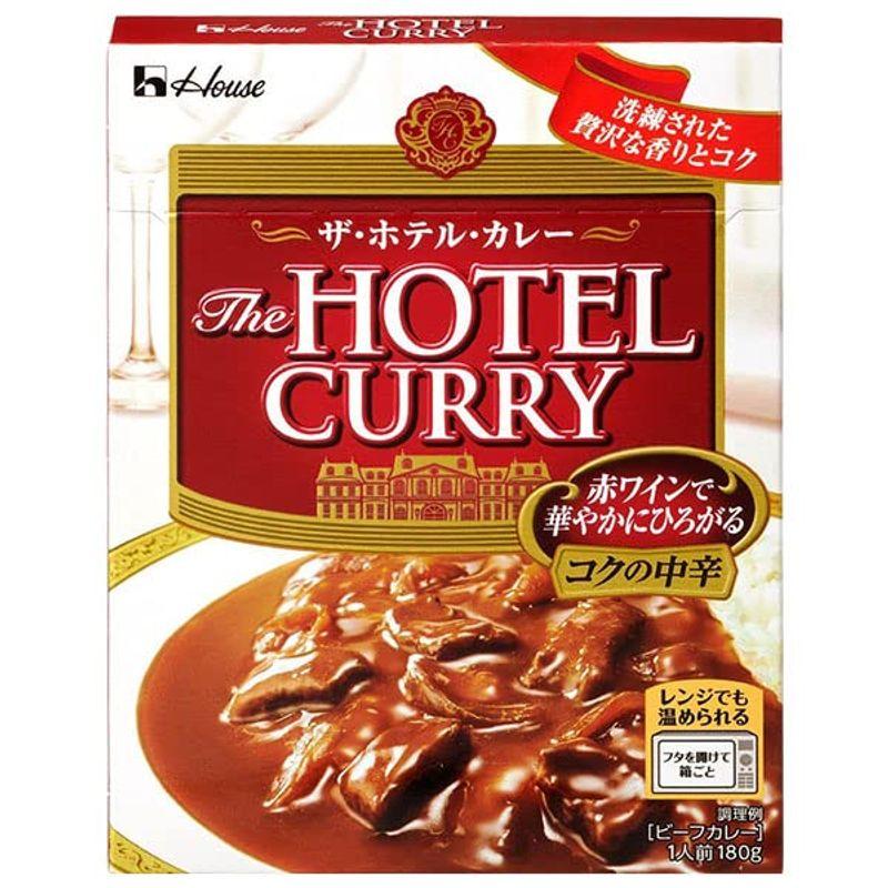 ハウス食品 ザ・ホテル・カレー コクの中辛 180g×30個入