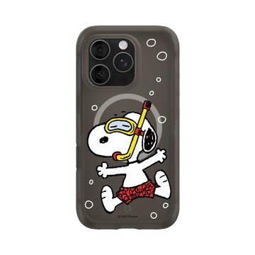 iPhone 16 Pro AirX 本質黑 - 史努比 Snoopy - 潛水趣