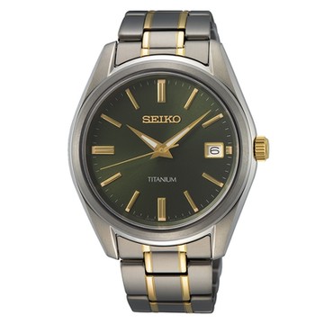 SEIKO精工 CS系列鈦金屬簡約時尚腕錶 新年禮物 推薦 送禮 6N52-00B0G/SUR377P1