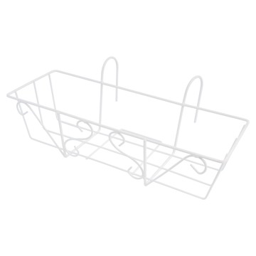 TRENY 長方形掛式花架 45 x 22 x 16cm  1層  白色