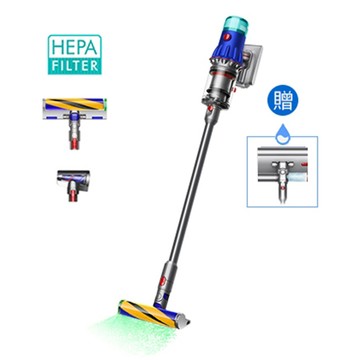 Dyson V12 Detect Slim Fluffy輕量無線吸塵器/升級版配洗地配件組