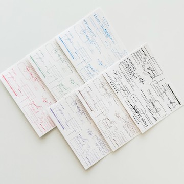 字母框透明貼紙