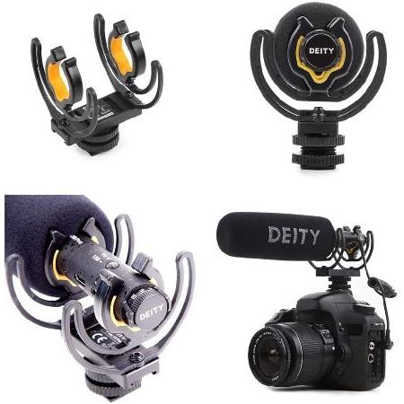 Deity Microphones V-Mic D3 Pro Supercardioid On-Camera Shotgun Microphone with Rycote Lyre Suspension