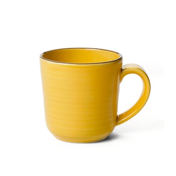 Colore 釉色馬克杯（330ml、番紅花黃）