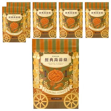 Green Market 菓青市集 黑胡椒蒟蒻條  200g  6包