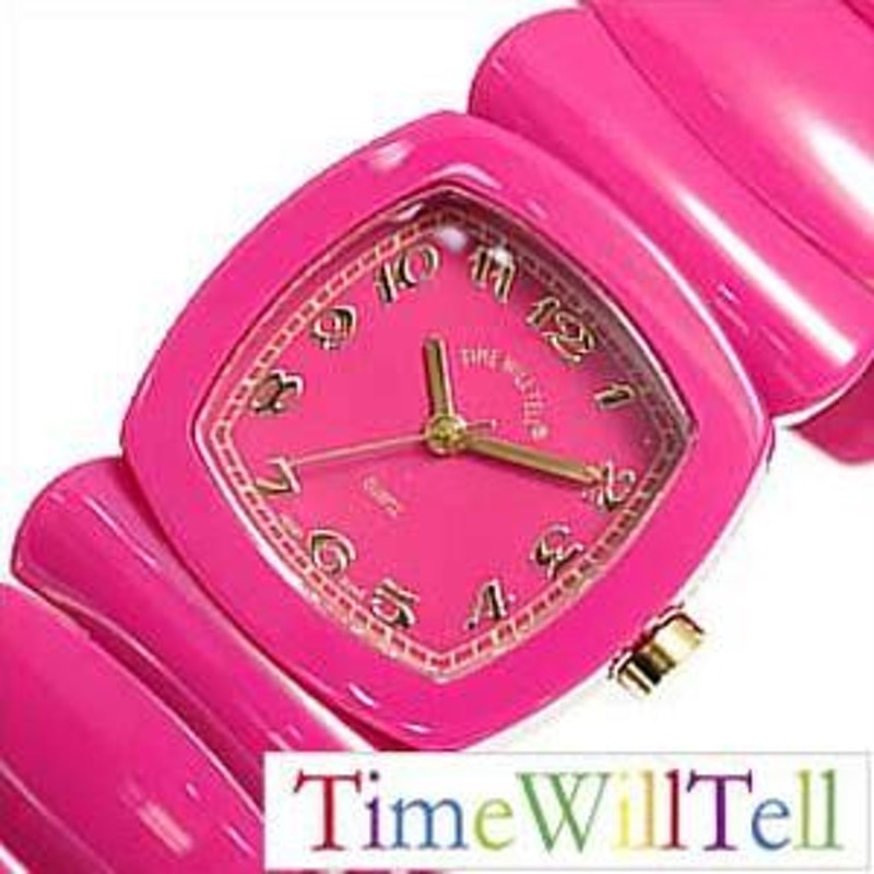 タイム ウィル テル 腕時計 Time Will Tell モノトーン フクシャ TIMEWILLTELL-0006 レディース セール |  LINEショッピング