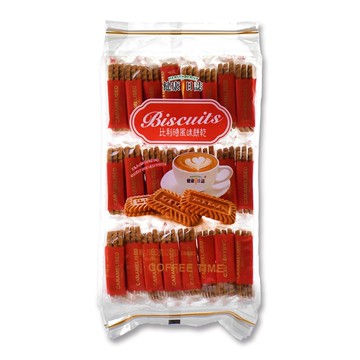 [箱購]比利時風味餅乾(焦糖味)297g克 x 12Bag袋