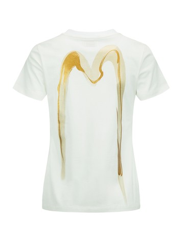 Calligraphy Daicock Foil-Print T-Shirt