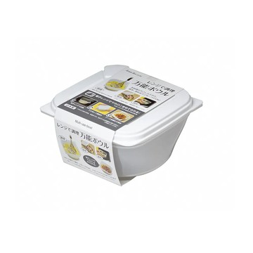 日本SANADA 日本製 微波專用 多功能調理保鮮盒 1500ml 共3入