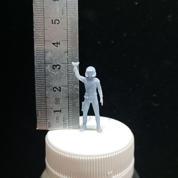 【台灣出貨】✨免運 微縮模型 微縮兵人 1/64微縮小人 大古 迪迦奧特曼人間體 小比例人偶高精度3D白模