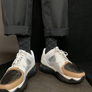 【西裝菱格】機能設計襪(男款)