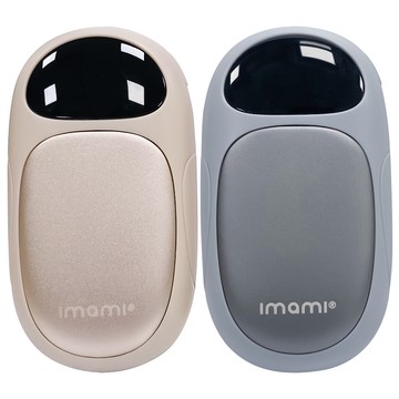 【imami】二合一雙享磁吸暖手寶｜蜜戀奶茶、新潮晴藍｜IMSE-WH3000BM／BL