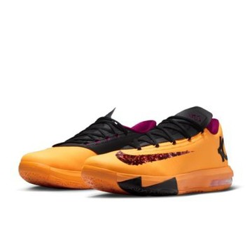 Nike KD 6 黑橙 氣墊 緩震 休閒鞋 運動鞋 男鞋 IB6903-800