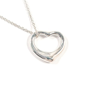 【日本直送 二手美品】蒂芬妮 TIFFANY&Co. 項鍊 經典微笑 艾爾莎．柏瑞蒂 銀 925 飾品