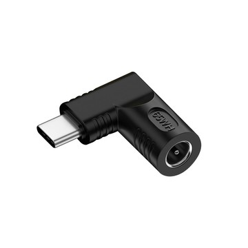 Kamera DC 外徑5.5*內徑1.7mm DC母輸入 轉 Type-C/USB-C輸出 65W PD電源轉接頭