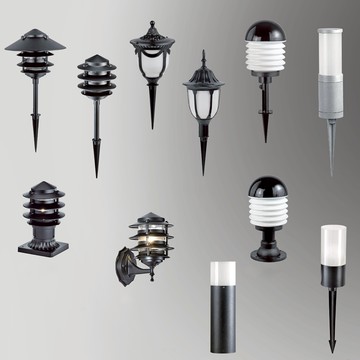 鋁合金插地燈  49-66691、66692、66693、66694、66695、66696、66697、66698、66699、6669A、6669B